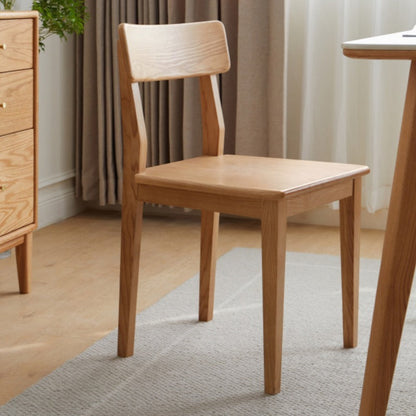 Chaise de salle à manger en bois massif Brooks