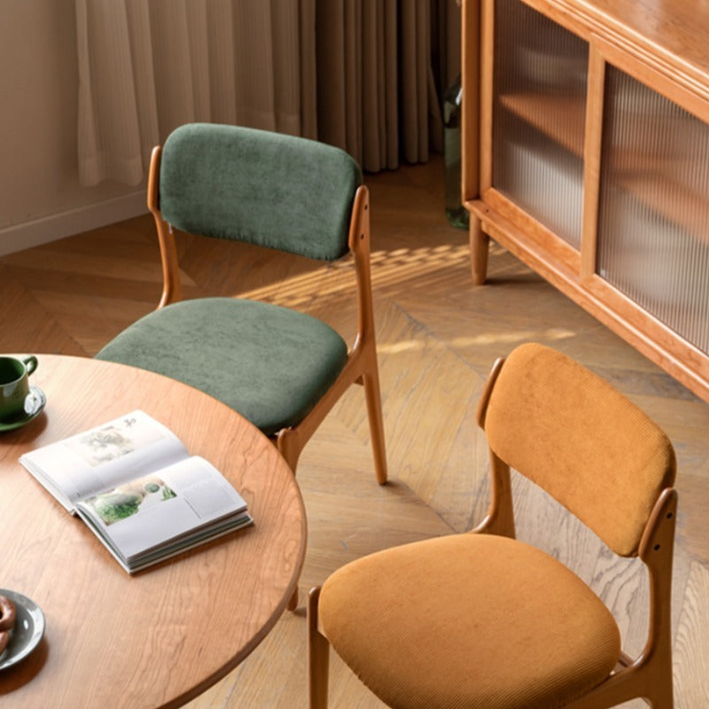 Chaise de salle à manger en bois massif Clara