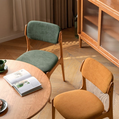 Chaise de salle à manger en bois massif Clara