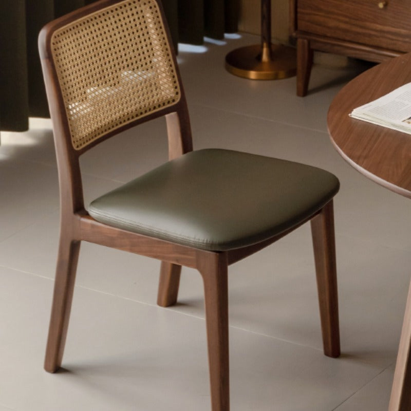 Chaise de salle à manger en rotin Sienna