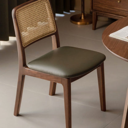 Chaise de salle à manger en rotin Sienna