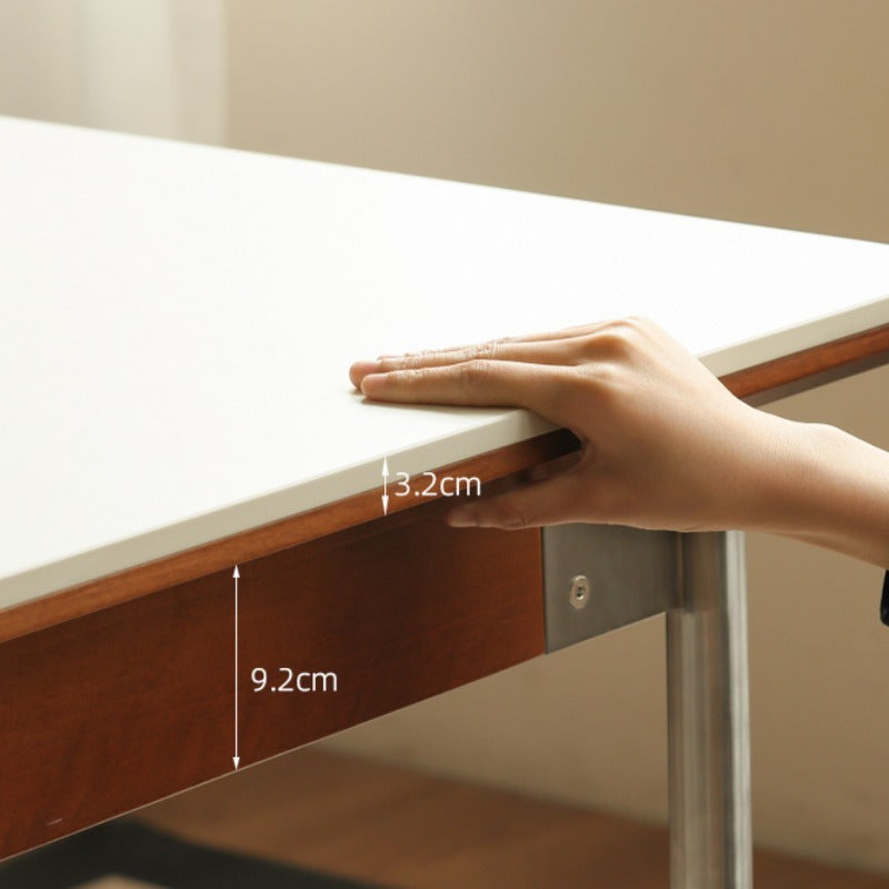 Ensemble de salle à manger Bauhaus en pierre frittée