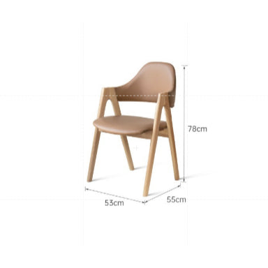 Chaise de salle à manger rembourrée Avery