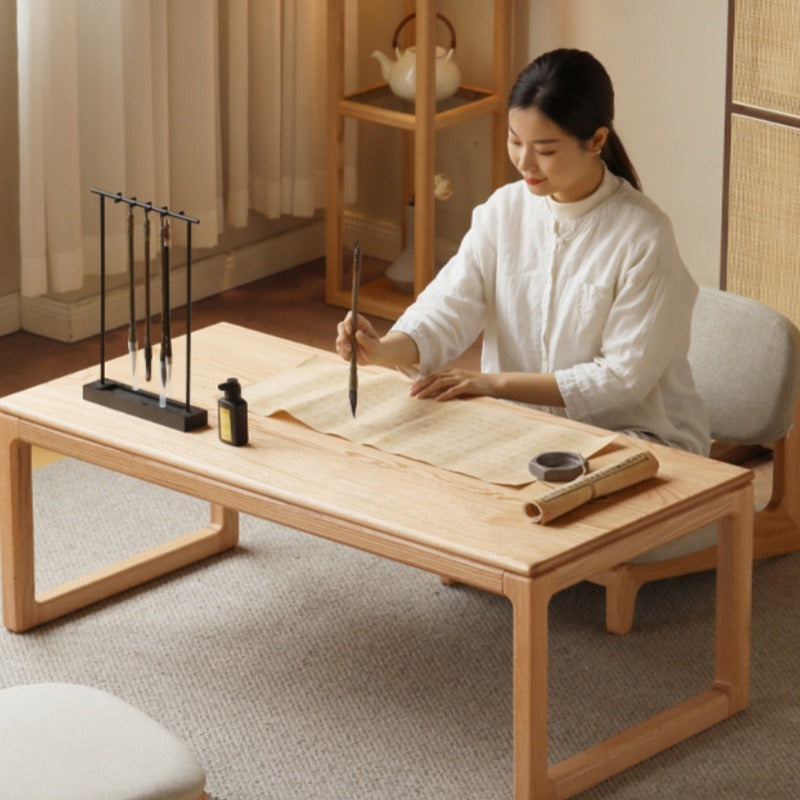 Table basse en bois massif Axel