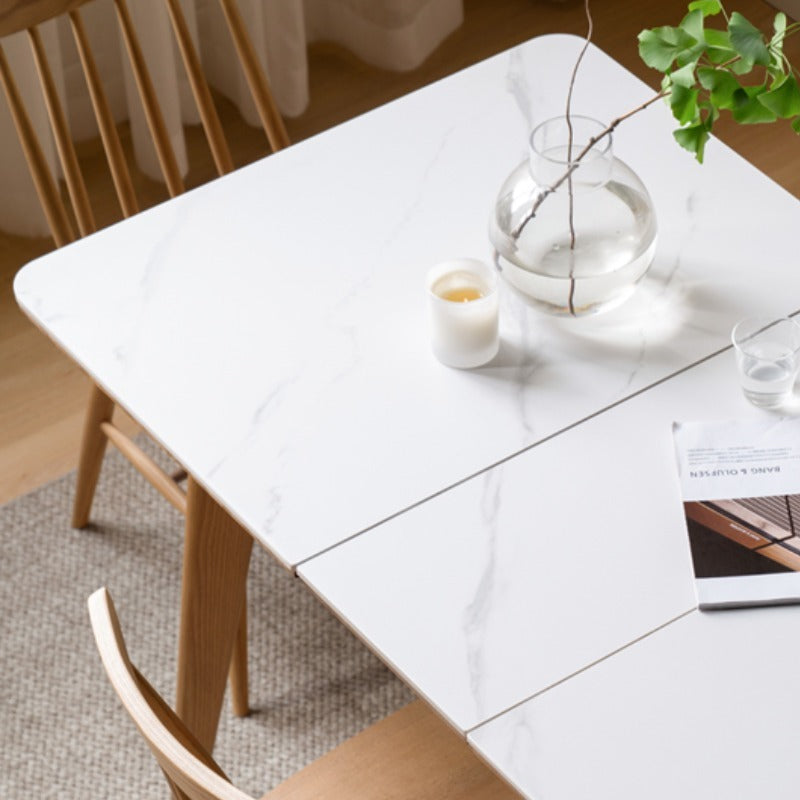 Table à manger extensible en pierre frittée Martin