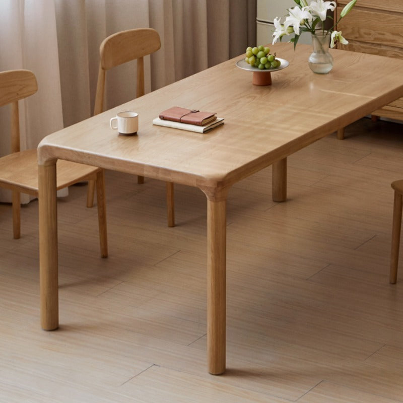 Table à manger en chêne massif Titan