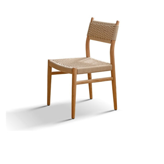 Chaise de salle à manger tissée Selma