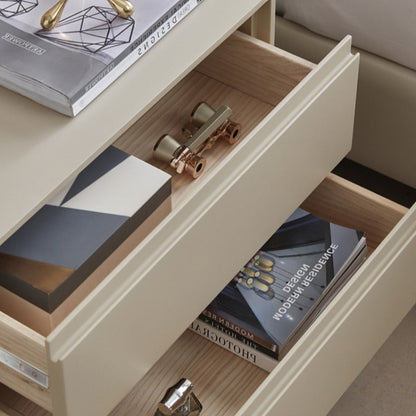 Table de chevet en bois massif Chiara