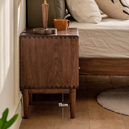 Table de chevet en bois massif Ron