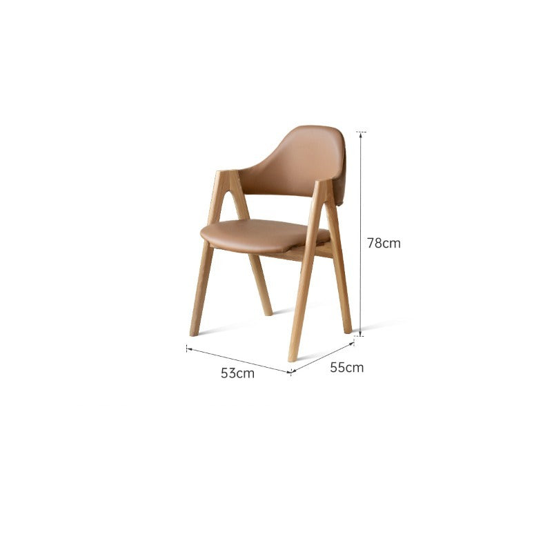 Chaise de salle à manger rembourrée Avery