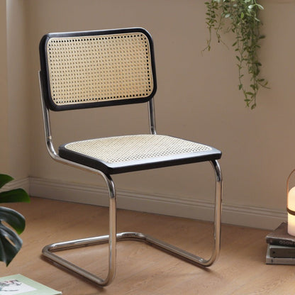 Chaise de salle à manger en rotin Paige