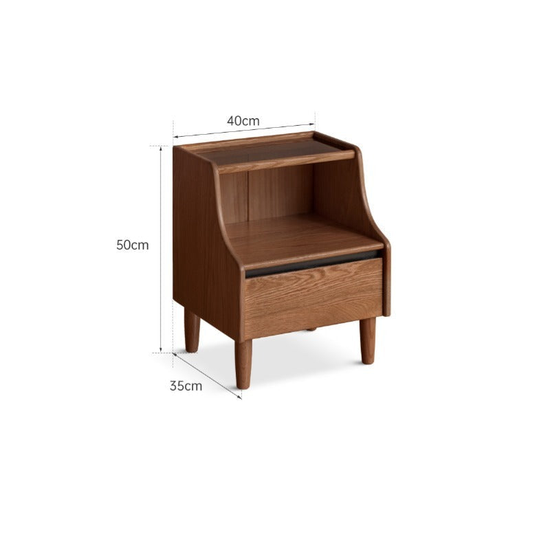 Table de chevet en bois massif Ernest