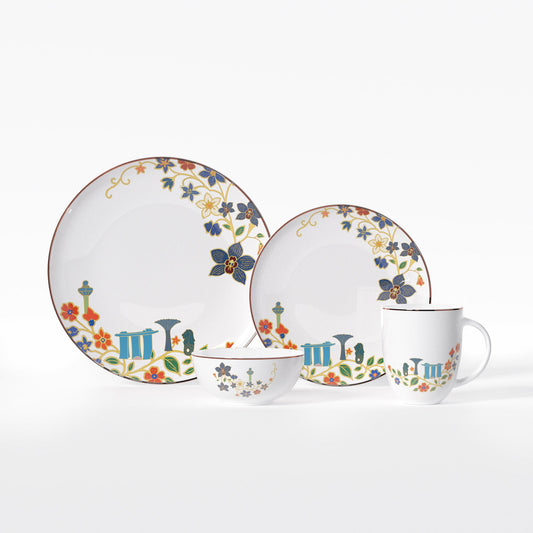 Service de table SG60 Heritage Bloom 16 pièces